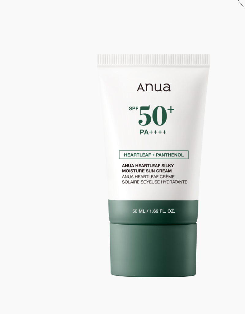 Anua Heartleaf Silky Moisture Sun Cream SPF50+ 50ml