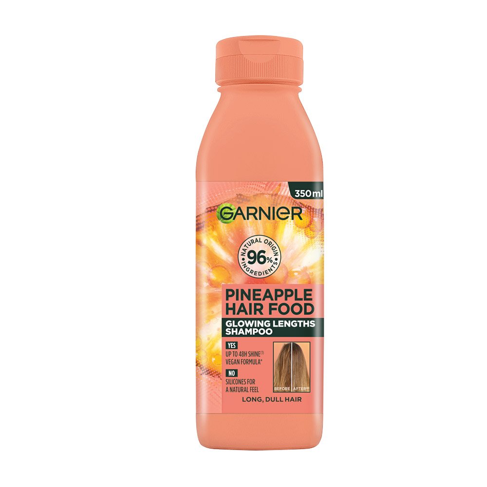 GARNIER Ultimate Blends Pineapple Hair Food Glowing Lengths Shampoo 350ml