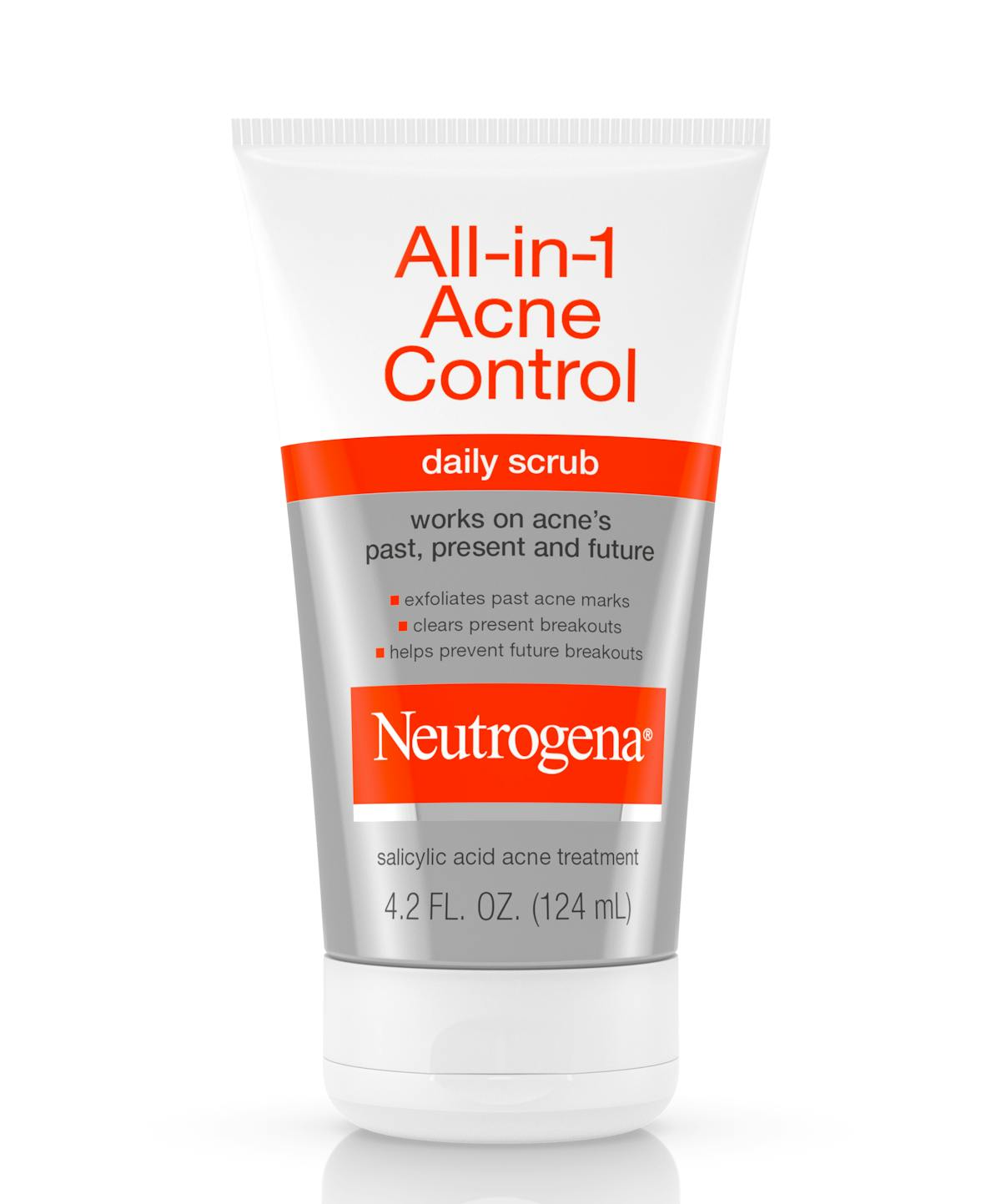 NEUTROGENA All-in-1 Acne Control Daily Scrub 124ml
