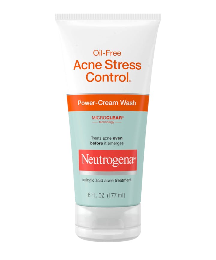 NEUTROGENA Oil-Free Acne Stress Control Power-Cream Wash 177ml