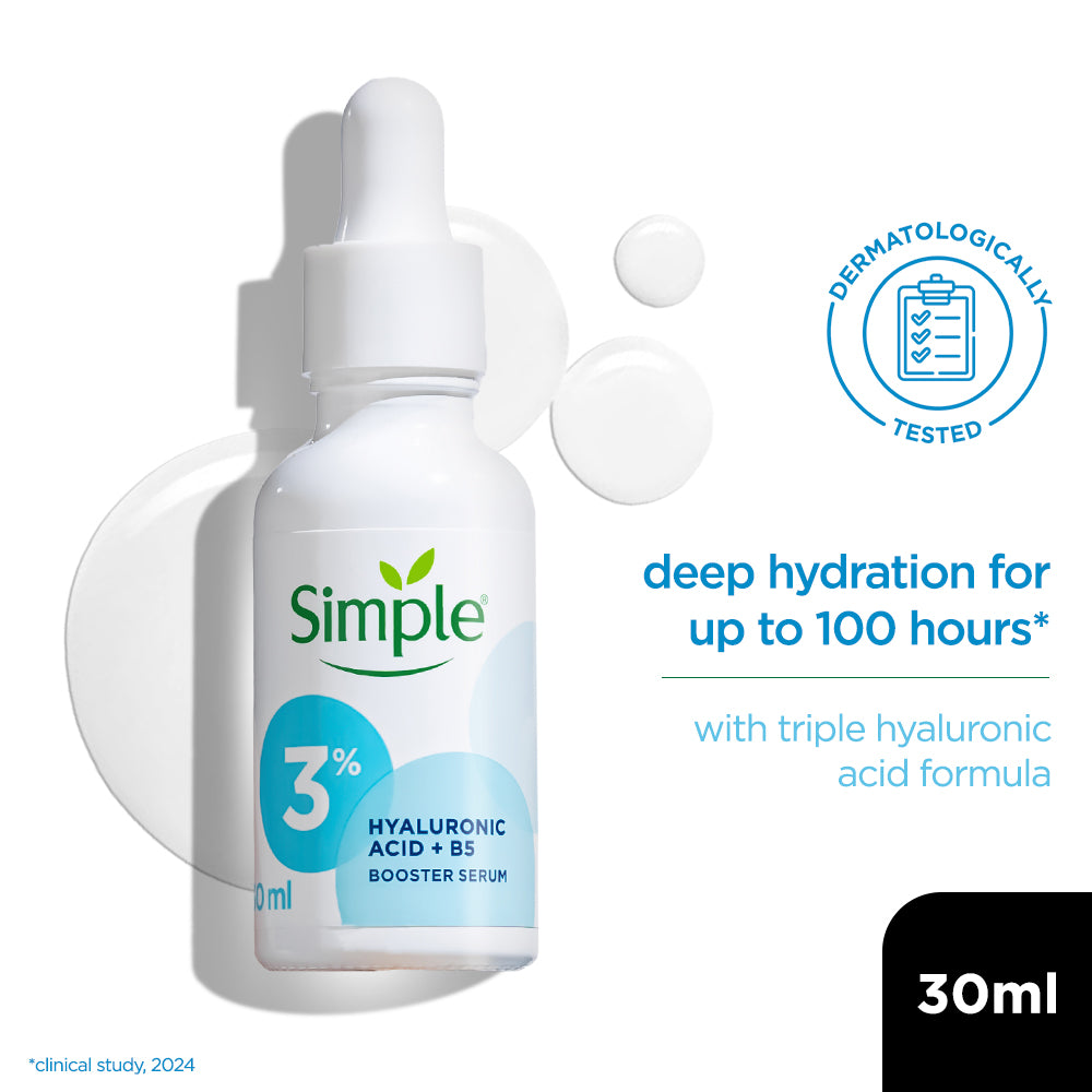 SIMPLE Hyaluronic Acid B5 Booster Serum 30ml